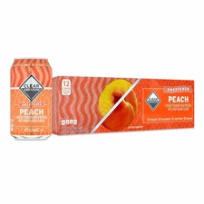 Clear American Golden Peach Water Sparkling Water, 12 fl oz, 12 pack picture
