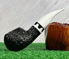 SAVINELLI BALANZONE 320KS AUTHOR (9mm) ESTATE PIPE. HTF LINE.  EXC. CONDITION picture