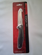 *NEW*🔥 KERSHAW - ATOMS (4037)  Folding Knife  w/8Cr13MoV Blade & G10/CF Handle  picture