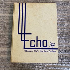 1954 Northeast Missouri State Teachers College School Yearbook Kirksville 