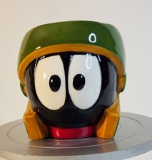Looney Tunes MARVIN The MARTIAN Ceramic Coffee Mug 1992 Warner Bros Applause NIB picture