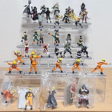 NARUTO Mini Figure Collection 37 Pieces Bandai Authentic Anime Collectible Toys picture