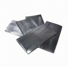 Platinum Metal Sheet 99.95% Pure Element 78 Pt Sample Periodic Table Collection picture