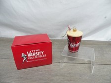 The Varsity Collectibles Frosted Orange Cup Glass Christmas Ornament w/ Box picture