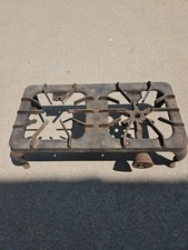 Vintage Griswold Two Burner Cast Iron Stove #202 Erie PA  picture