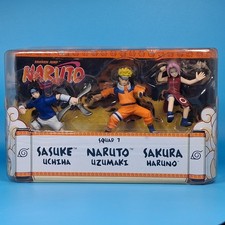 VTG 2007 Mattel Shonen Jump Naruto (Squad 1) Naruto Sasuke Sakura Mini Figures picture