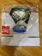 1970s Vintage Coke Coca Cola Soda Salesman's Shirt - New Old Stock picture