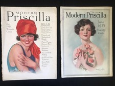 THE MODERN PRISCILLA HOME NEEDLEWORK EVERYDAY HOUSEKEEPING MAGAZINE VTG picture