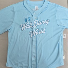 Disney Parks Disneyland Cinderella Princess Baseball Jersey Size XL picture