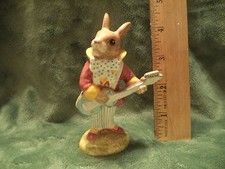 Royal Doulton Bunnykins Figure Mr Bunnybeat Strumming DB 16 Great Condition picture