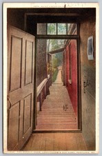 Longfellow's Old Home Garden Door Portland Maine Detroit Postcard PC270 picture