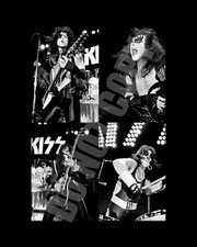 1975 KISS Gene Simmons Paul Stanley Ace Frehley Peter Criss Collage 8x10 Photo picture
