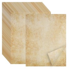 Joyberg 70PCS Vintage Paper 8.5 x 11 in Parchment paper for Writing Letter wr... picture