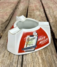 Vintage Chesterfield Cigarette Porcelain Advertising Ashtray Wako China Japan picture