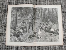 1896 Remington Indians Thanksgiving, A.B. Frost Centerfold Rogers Bronzes Nov 28 picture