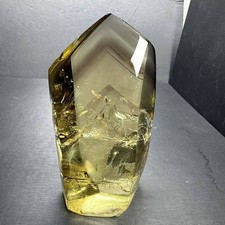 590g Natural citrine quartz obelisk tower energy healing picture