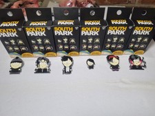 SOUTH PARK GOTH KIDS MYSTERY BOX ENAMEL PIN COMPLETE SET OF 6 New With Box picture