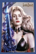 Lady Death Immortal Deception #1 Radiant Pearl Linen Edition Carla Cohen LE25 picture