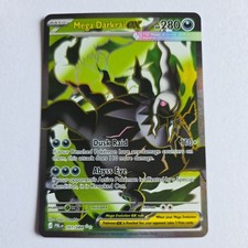 Mega Darkrai ex 101/084 Ultra Rare Holo Card Pokémon TCG Pitch Black NM picture
