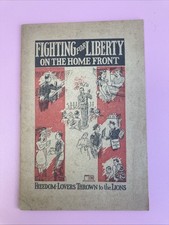 Watchtower: Fighting for liberty on the home front.  1943   32 p.p. picture