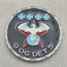 USAF 9th Operations Group Detachment 5 Challenge Coin picture