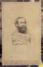 Confederate Lt General Wade Hampton CDV with E & H.T. Anthony Backmark picture
