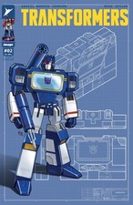 TRANSFORMERS #2 (EJ SU SOUNDWAVE 10TH PRINT VARIANT) COMIC BOOK ~ IMAGE SKYBOUND picture