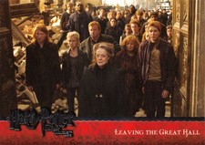 LEAVING THE ... / 2011 Artbox Harry Potter Deathly Hollows Part 2 BASE Card #46 picture