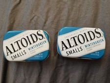Altoids Smalls Mini empty tin Wintergreen m26 picture