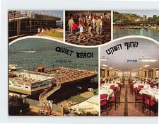 Postcard Quiet Beach Tiberias Israel picture