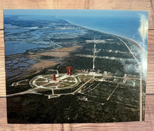 NASA Kodak Original Photograph US Air Force Cape Canaveral Aerial View 10X8 1986 picture