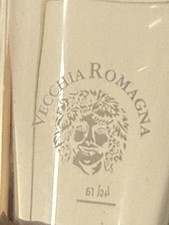 Vintage Vecchia Romagna Brandy 4cl/2cl Measure Heavy Based set of 6 Glasses Rare picture