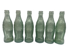 Lot (6) Vintage hobble skirt coke bottles Dec 25 1923 Different Cities SF Milwau picture