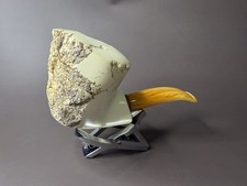 MBSD Meerschaum Deluxe (Briar Mortise) Estate Pipe picture