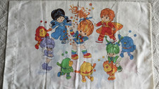 Rainbow Brite Pillowcase - Double Sided 80s Nostalgic LOVED Vintage 1983 picture