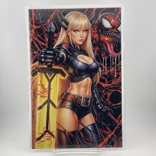 Fright Weaver #1 2x Signed Surtur Mrs Surtur Magik Carnage Virgin A NM picture