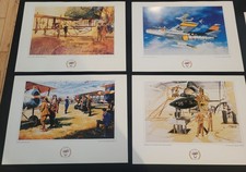 Vintage Air Force & Aviation Art Collection  Official Prints/Posters (LOT OF 10) picture