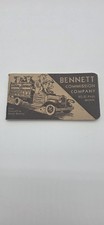 Vtg Bennett Commission Co South St Paul Mn Advertising Memo Book UNUSED Clean picture