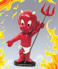 Vintage HOT STUFF LITTLE RED DEVIL Harvey Famous Cartoons Ceramic Figurine  picture