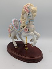 Vintage 1987 Lenox Ribbons & Bows Carousel Horse 1st In Series, Discontinued picture