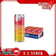 Red Bull Apple Edition Energy Drink, Fuji Apple & Ginger, 12 fl. oz., 6 x 4 Cans picture
