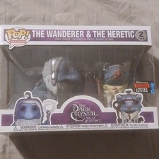 FUNKO POP VINYL - DARK CRYSTAL - THE WANDERER & THE HERETIC 2 PACK - NYCC 2019 picture