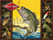 Grain Belt Beer Fishing z29 Metal Sign 3 Sizes to Choose From picture