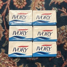 Vtg IVORY Soap Pure It Floats New Old Stock Lot Of 6 Prop 1970s 99.44/100% picture