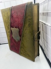 Velvet Photo Album 1882 w/ Note, 64 Pics, ID'd Civil War Veteran H.C. Gordon picture