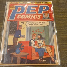 Pep Comics #69  1948 golden comic Archie Jughead Veronica cover rare vintage  picture