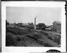 Photo:Hancock Michigan Quincy Mining Company Shaft Houses c1875 picture