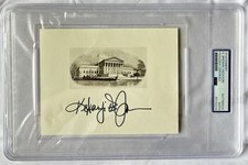 Ketanji Brown Jackson Signed Supreme Court Engraving Style Print PSA/DNA picture