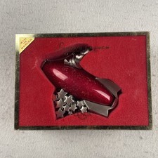VTG Lenox SANTA'S LAUNCH Pewter Holloware KIRK STIEFF Christmas Santa Adventure picture