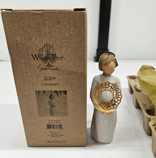 Willow Tree Ornament 2024 Welcome Joy #28253 Angle- Susan Lordi Demdaco picture